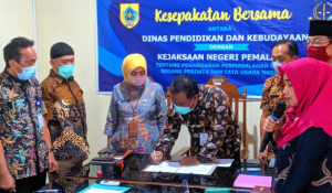 Kesepakatan Bersama Antara Dinas Pendidikan dan Kebudayaan dengan Kejaksaan Negeri Pemalang