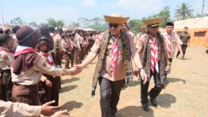 Semangat dan Kreativitas Pramuka Warnai Perkemahan Hari Pramuka ke-65 di Pemalang